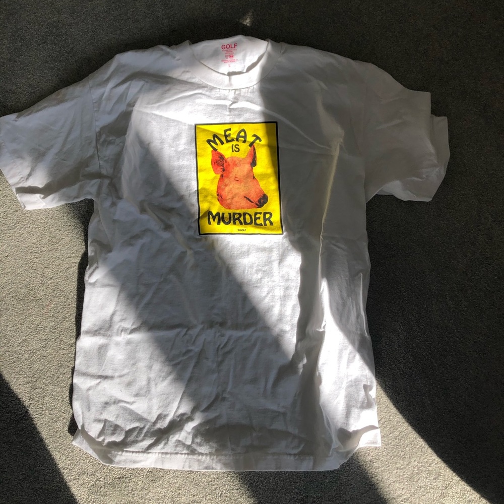 GOLF WANG meat is murder TSHIRT